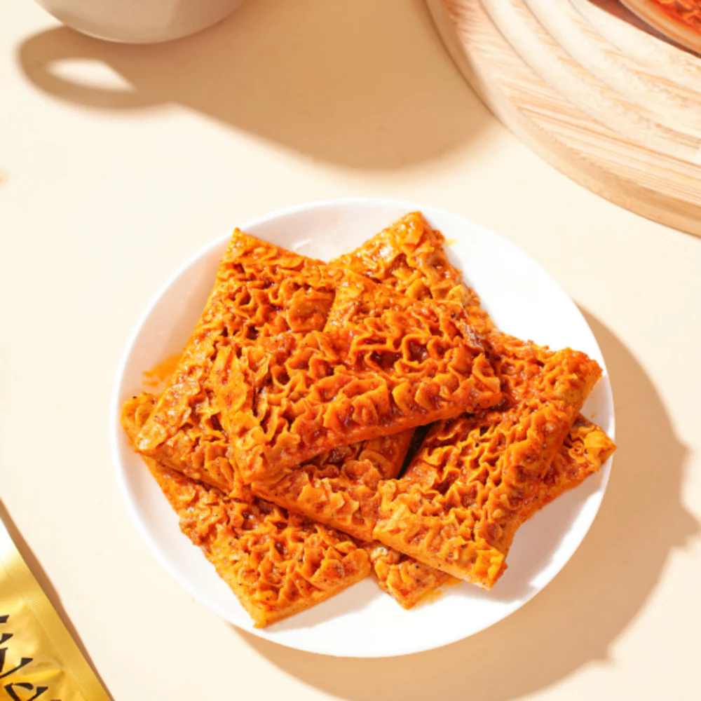 Chaoyouwei Plant-Based Honeycomb Tripe – Sesame Sauce Flavor 90g - Vegetarian Tripe Snack - Image 2