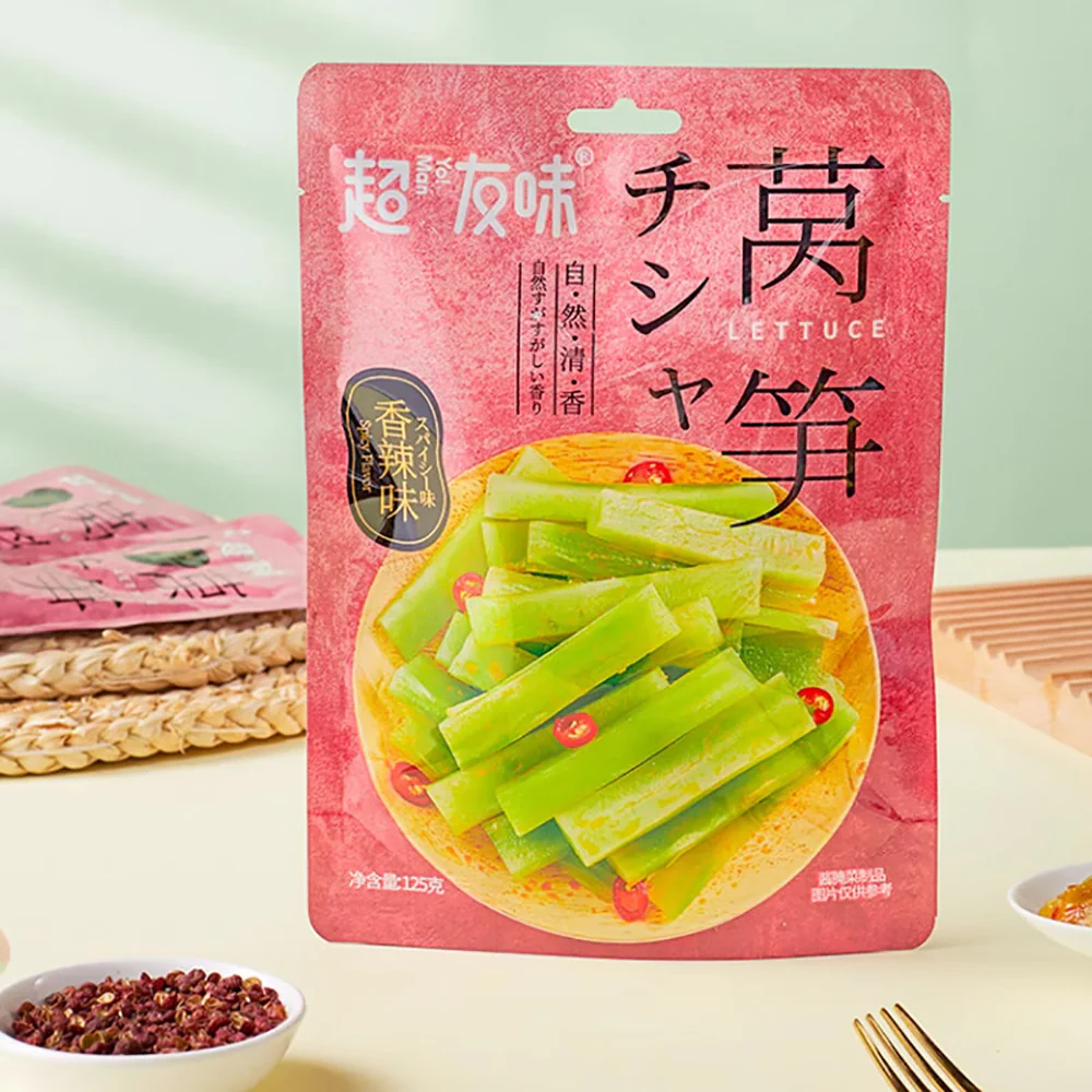 Chaoyouwei Spicy Flavored Lettuce - 125g - Image 2