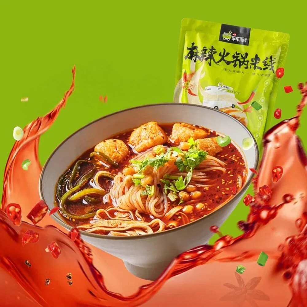 Cheche Spicy Hotpot Rice Noodles 200g – Sichuan Mala Instant Vermicelli - Image 2