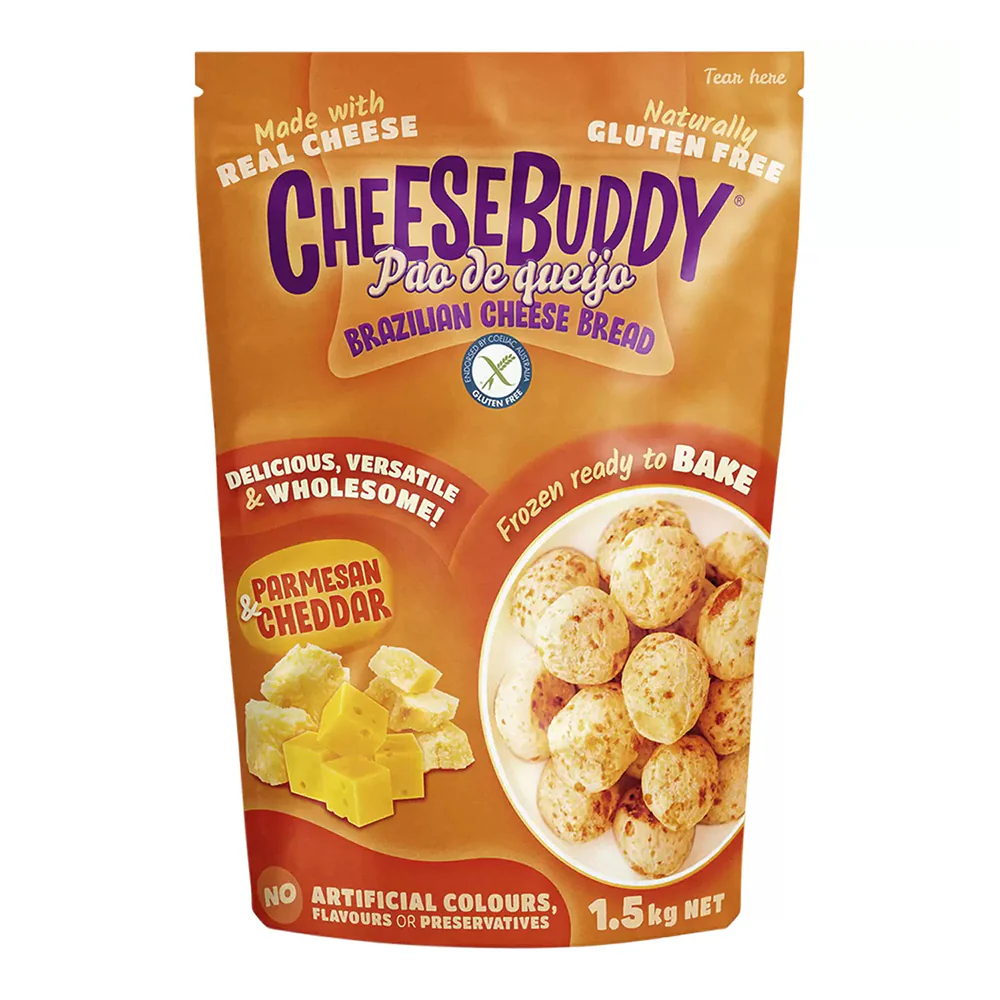 Cheesebuddy Gluten-Free Brazilian Cheese Bread - 1.5kg