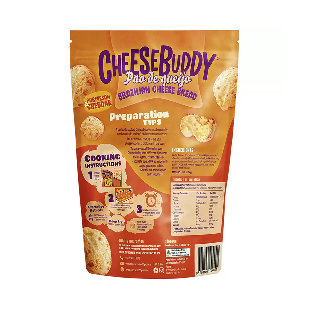 Cheesebuddy Gluten-Free Brazilian Cheese Bread - 1.5kg - Image 4