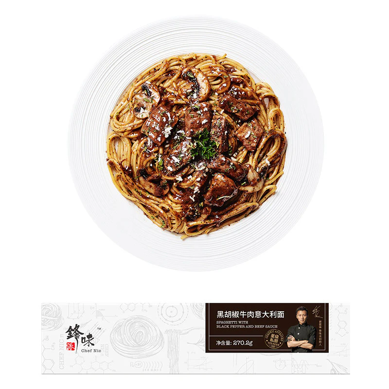 Chef Nic Black Pepper Beef Spaghetti - 270.2g