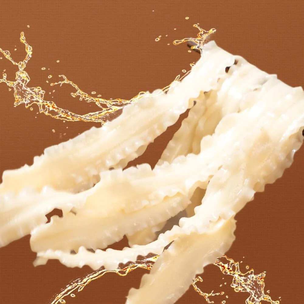 Chen Ke Ming Egg Flavour Sliced Noodles 1kg - Knife-Cut Style Dried Noodles - Image 3