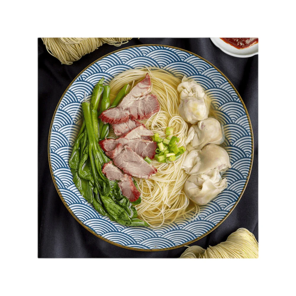 Chen Ke Ming Original Round Noodles 1000g - Dried Chinese Wheat Noodles - Image 2