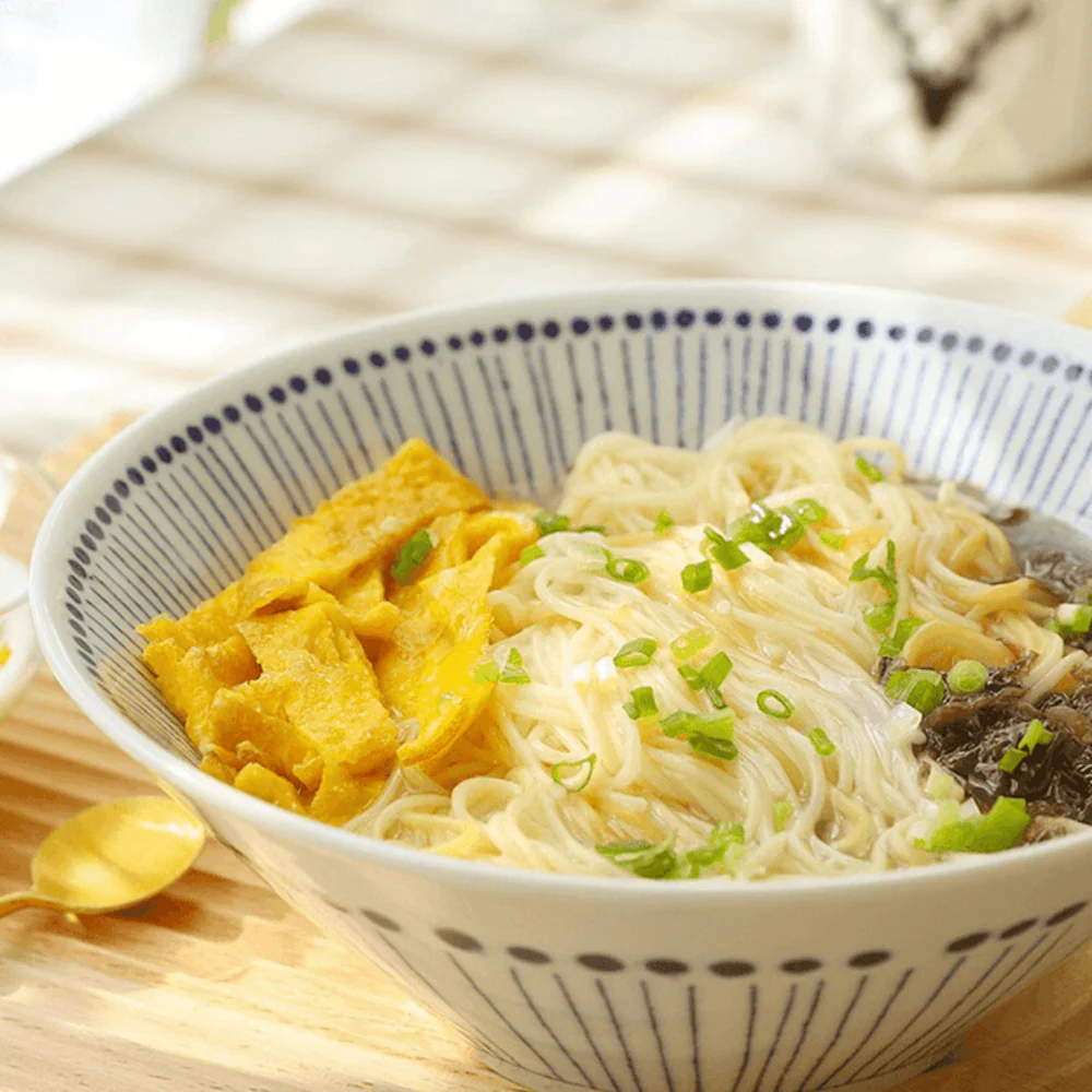 Chen Ke Ming Original Thin Noodles 1kg - Dry Chinese Wheat Noodles - Image 2