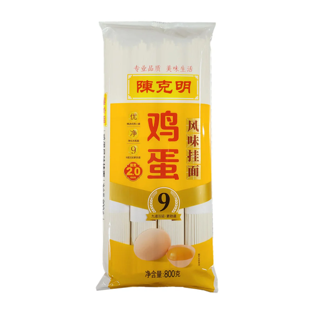 Chen Keming Egg-Flavoured Dried Noodles 800g
