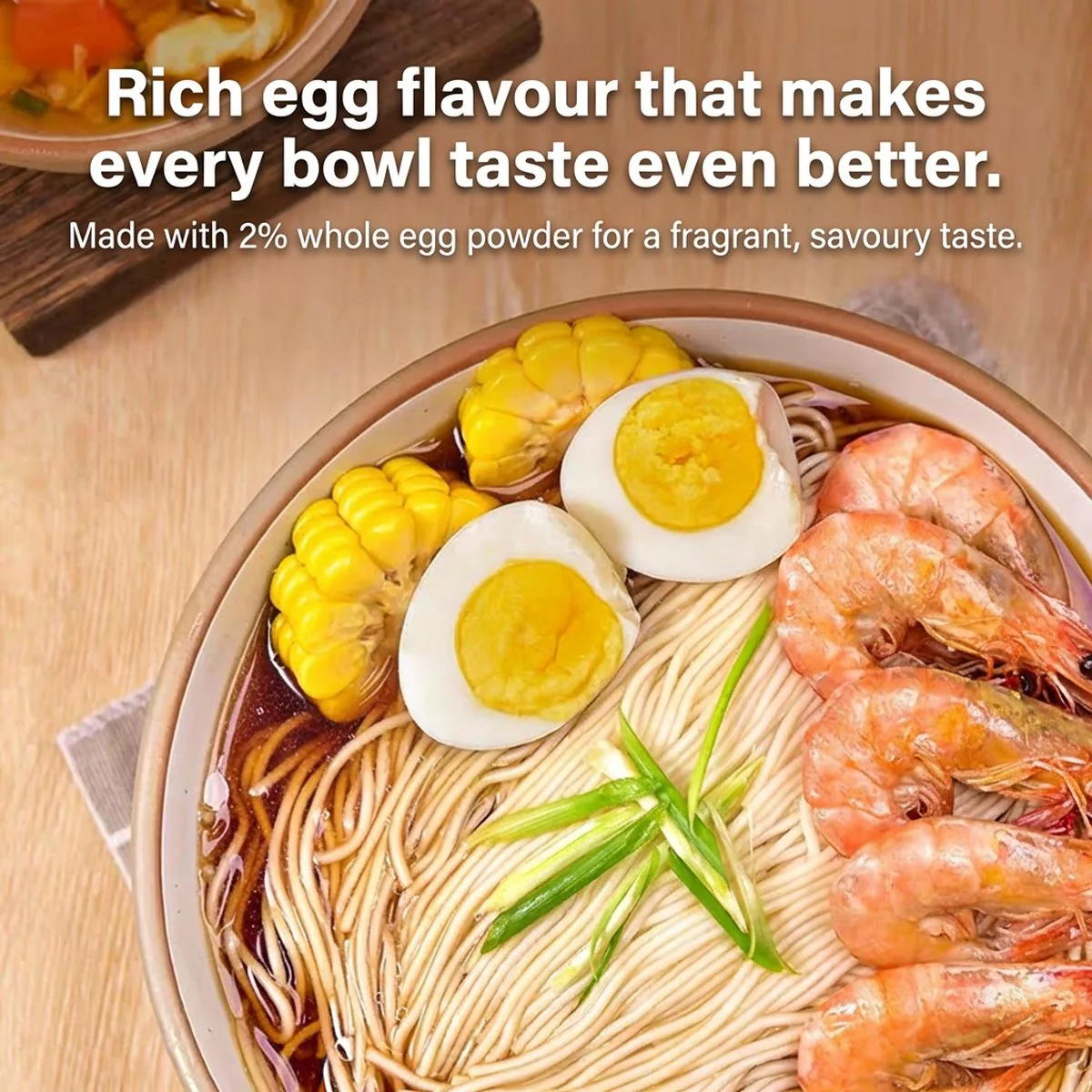 Chen Keming Smooth Egg Dry Noodles 800g - Image 3