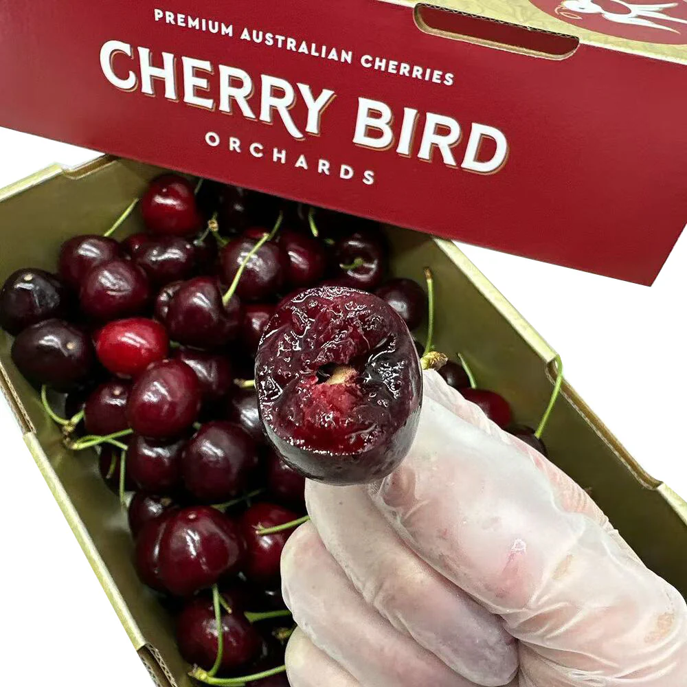 Cherry Bird Santina Cherries Gift Box 28–30mm – 1kg - Image 4