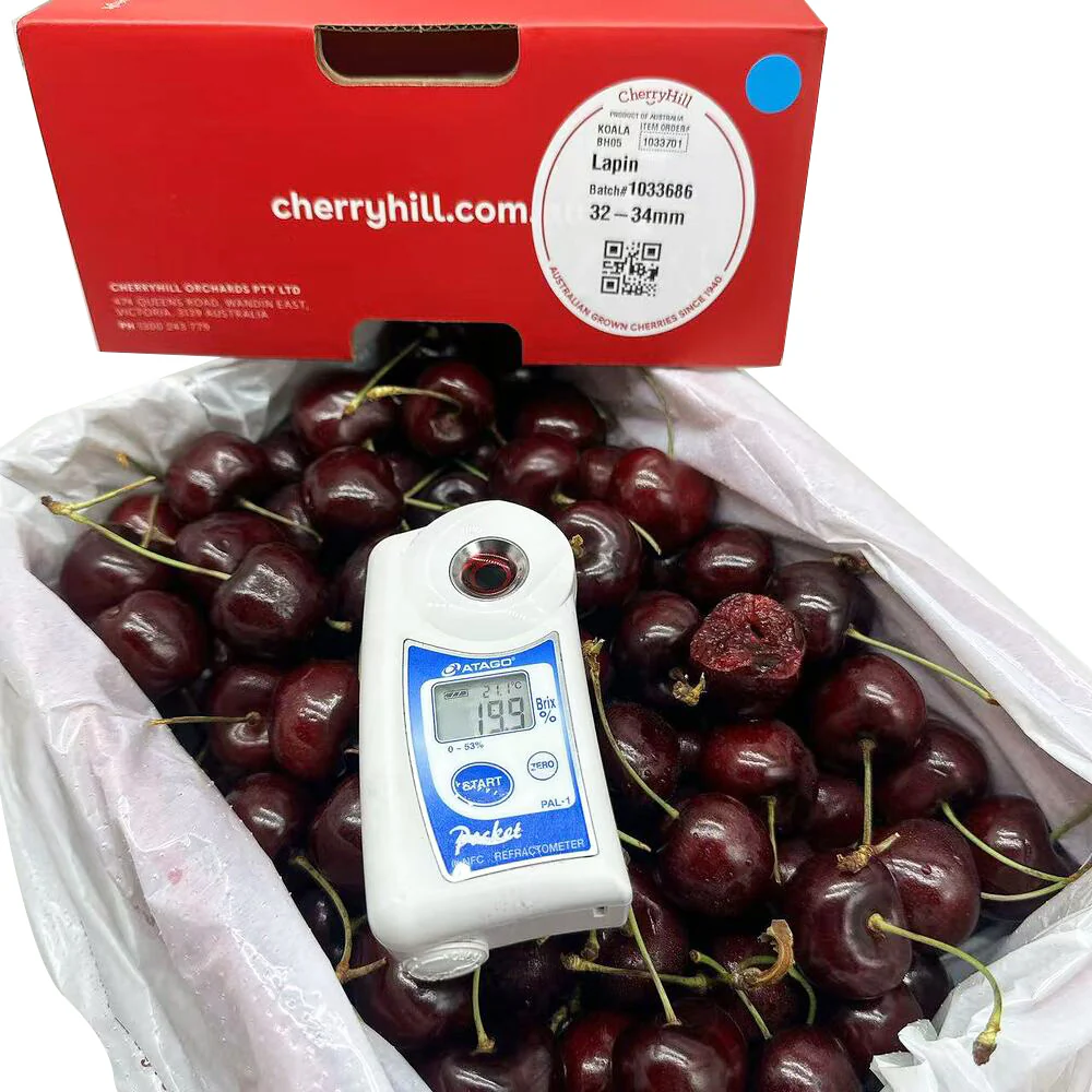 CherryHill Lapin Cherries Gift Box 2kg – Premium Large 32–34mm - Image 2