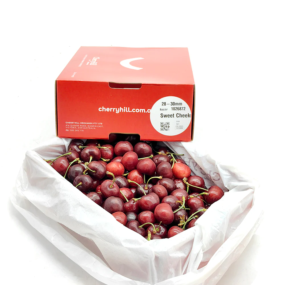 CherryHill Sweet Cheek Export Grade Cherries Gift Box 28-30mm - 2kg - Image 5