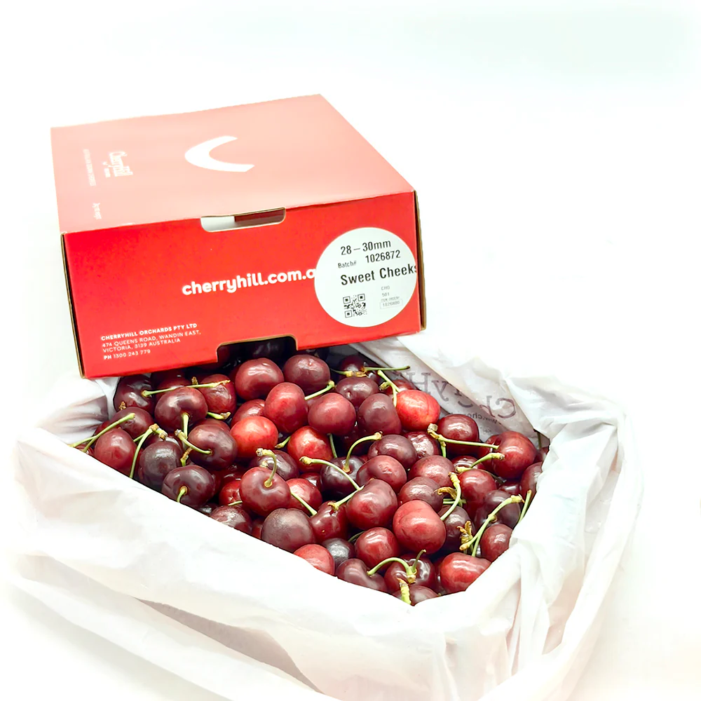 CherryHill Sweet Cheek Export Grade Cherries Gift Box 28-30mm - 2kg - Image 6
