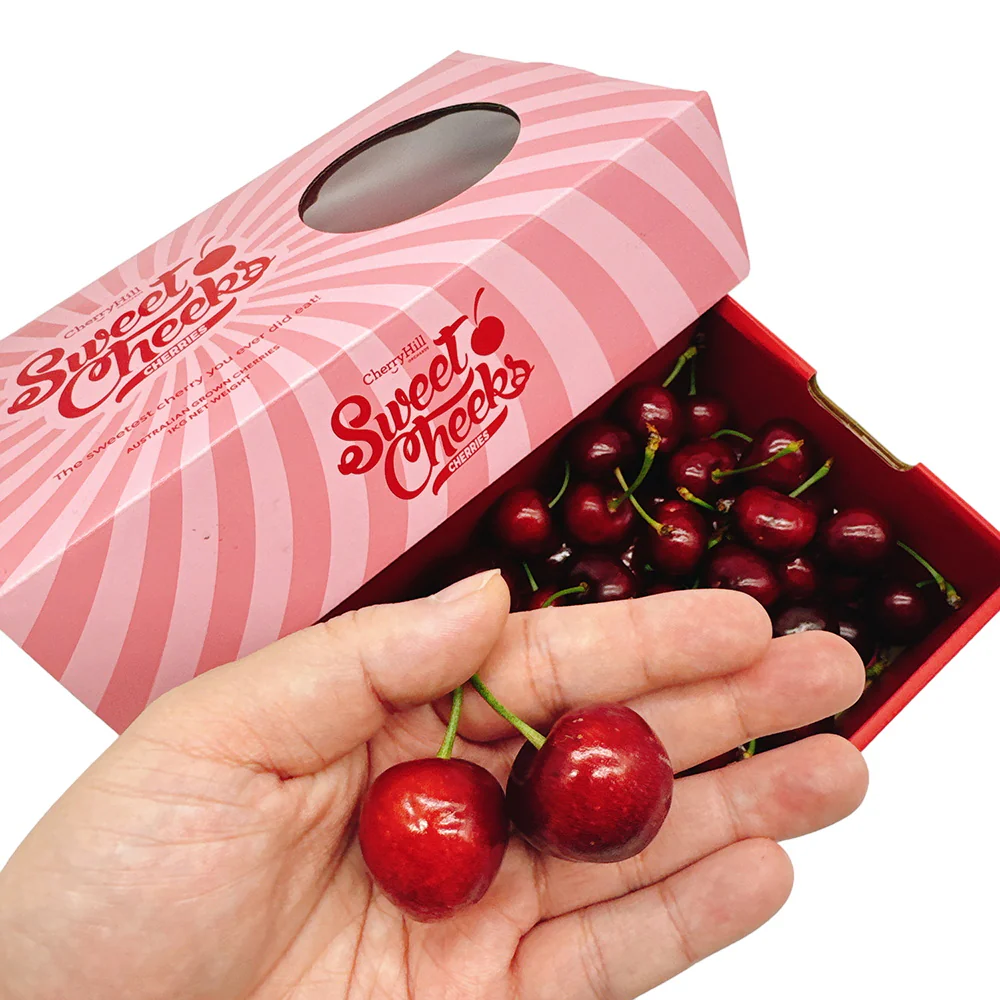 CherryHill Sweet Cheeks Export Grade Cherries Gift Box 30mm+ - 1kg - Image 3
