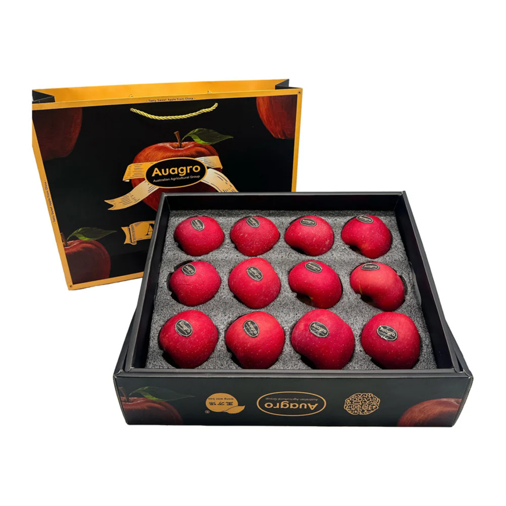 Chinese Red Fuji Apple Premium Gift Box - 3kg - Image 3