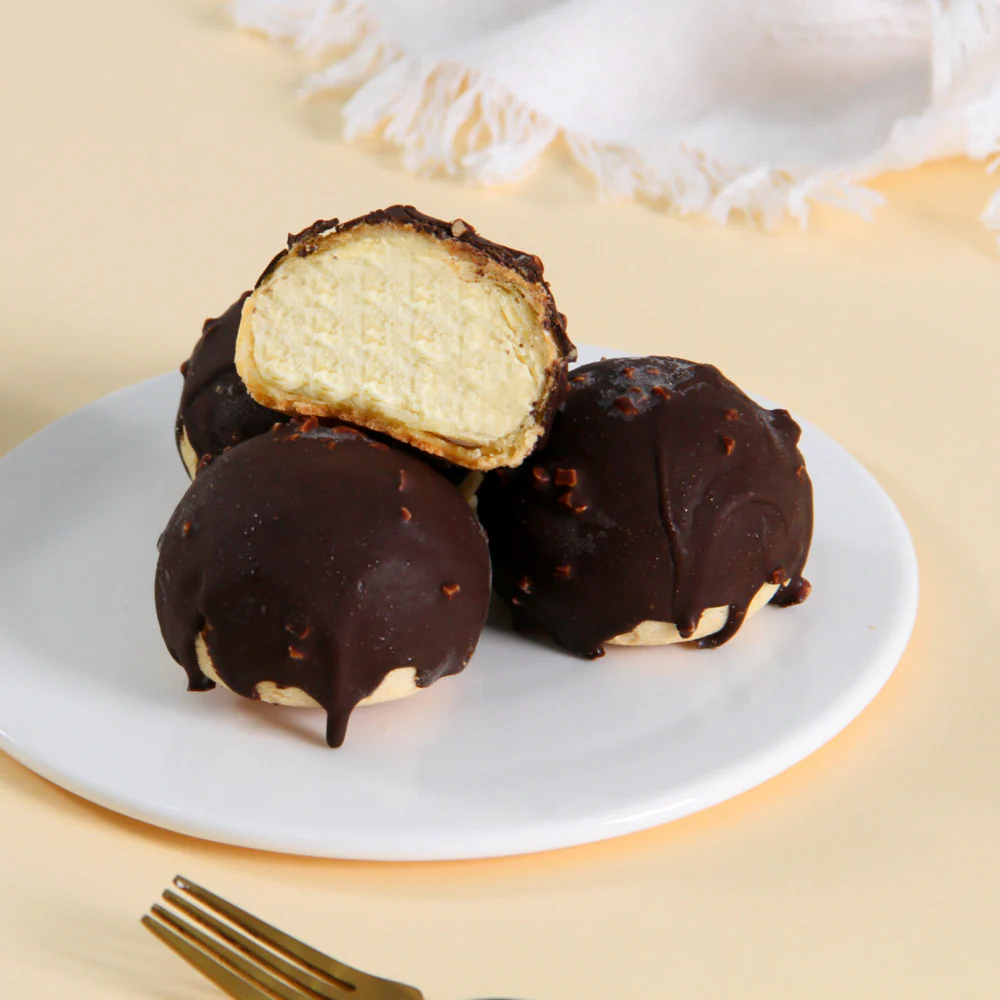 Chocolate Lava Mochi – 6 Pieces, 200g (Frozen) - Chewy Rice Cake Bites with Molten Chocolate Center - Image 4