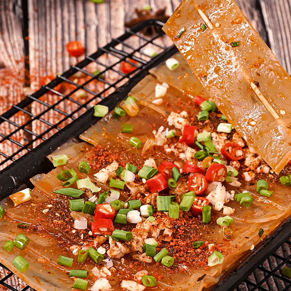 Chopsticks Said Grilled Sweet Potato Noodles - Spicy Red Oil Flavor, 209g - Image 5