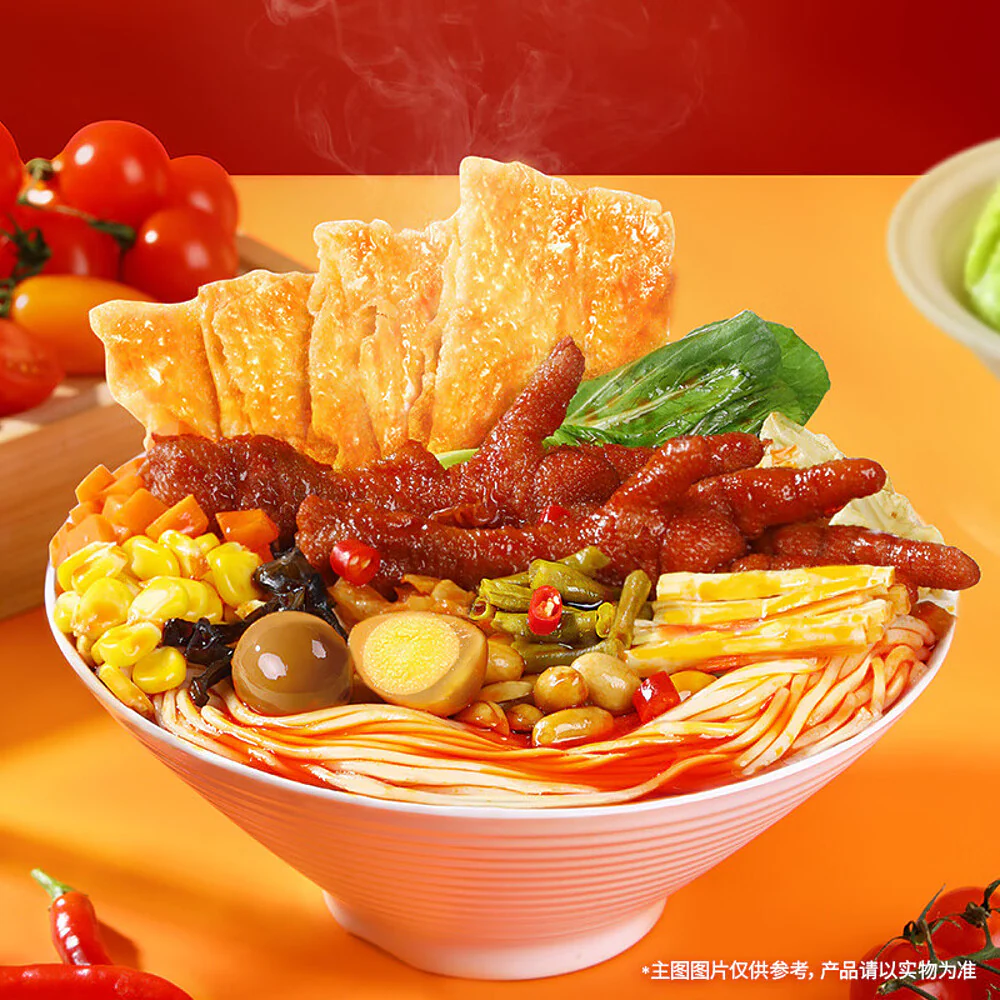Choubao Liuzhou Snail Noodles with Rich Ingredients - 487g - Image 3