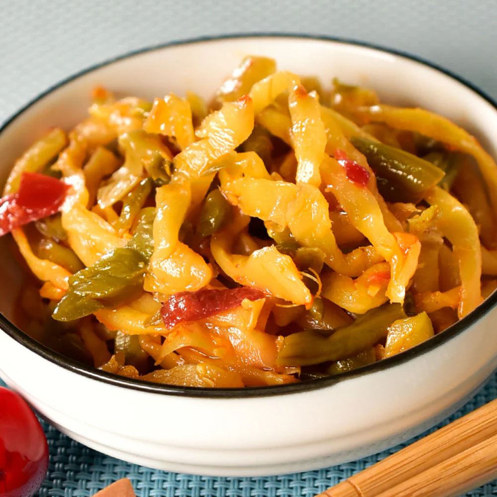 Chuan Nan Spicy Pickled Vegetables in Red Oil - 330g - Image 2
