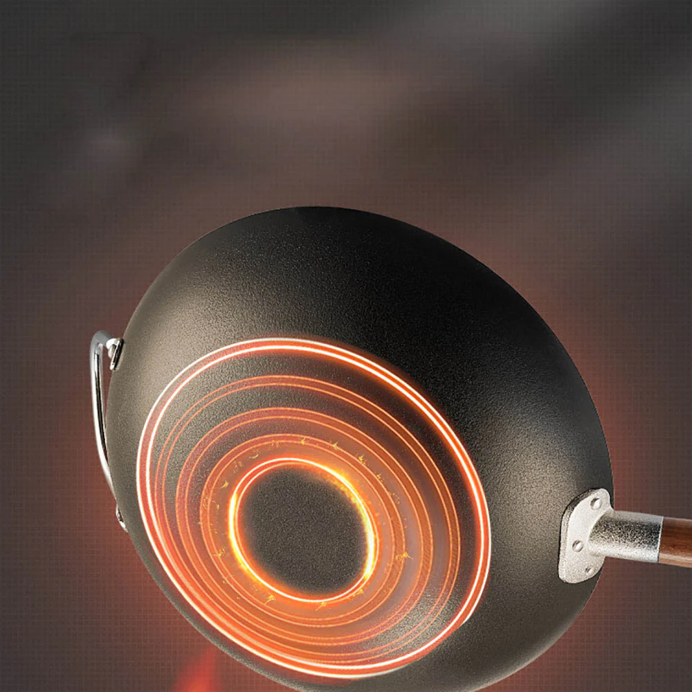Cooker King Heritage Iron Wok - 36cm - Image 5