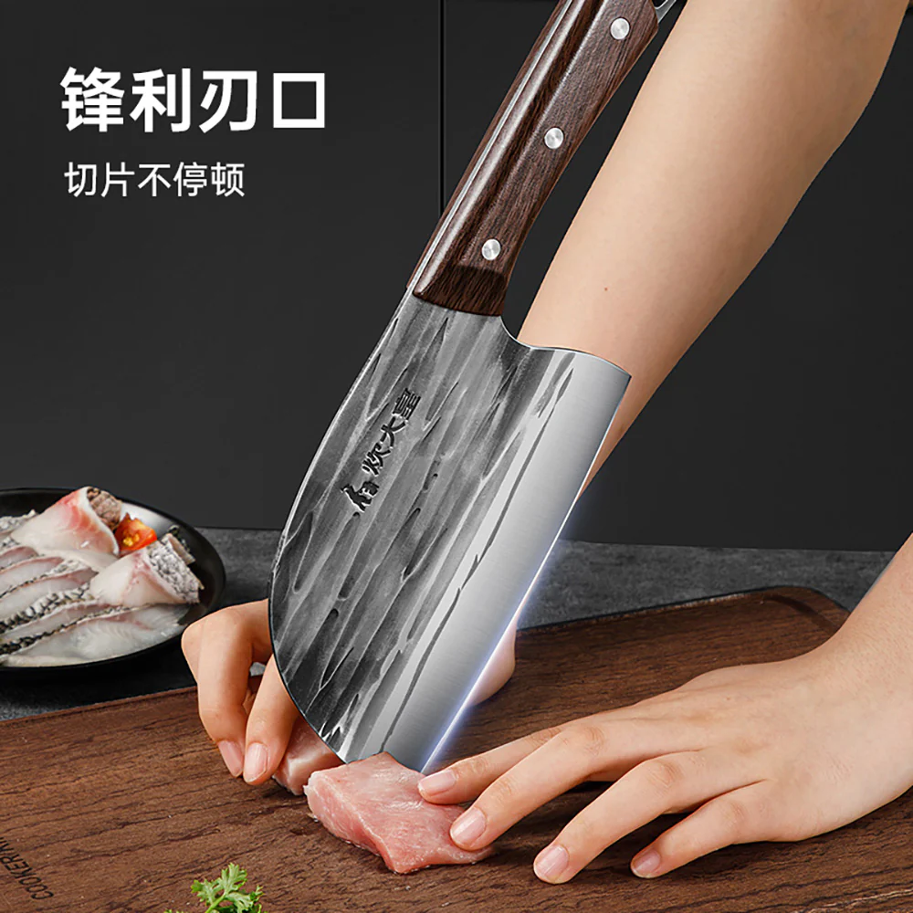 Cooker King Traditional Hand-Forged Slicing Knife - Image 3
