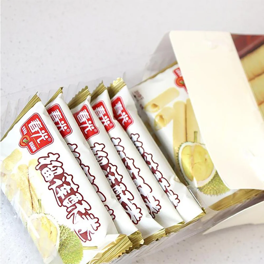 Chun Guang Durian Crisp Rolls - 105g - Image 2