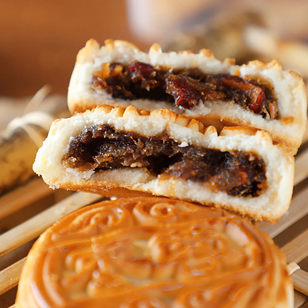 Chun Jiang Yue Date Paste Mooncakes - 400g - Image 2