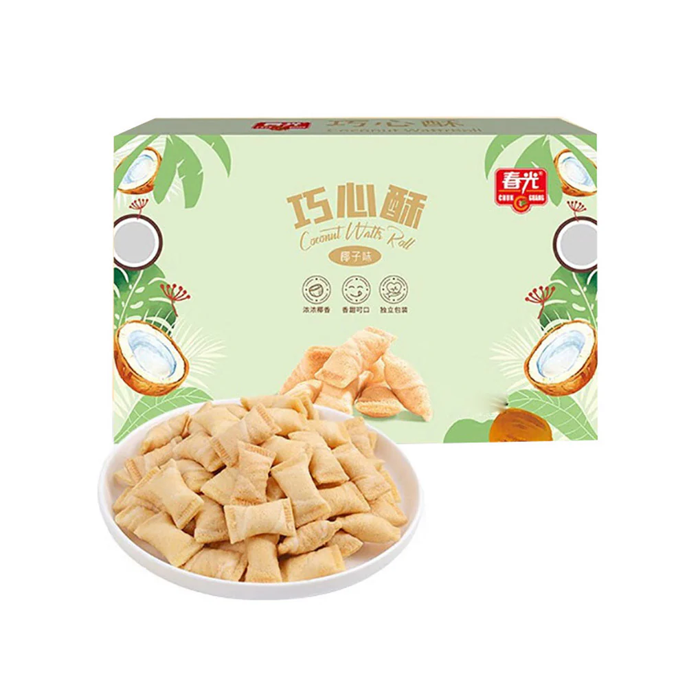 Chunguang Coconut Wafer Roll - 120g