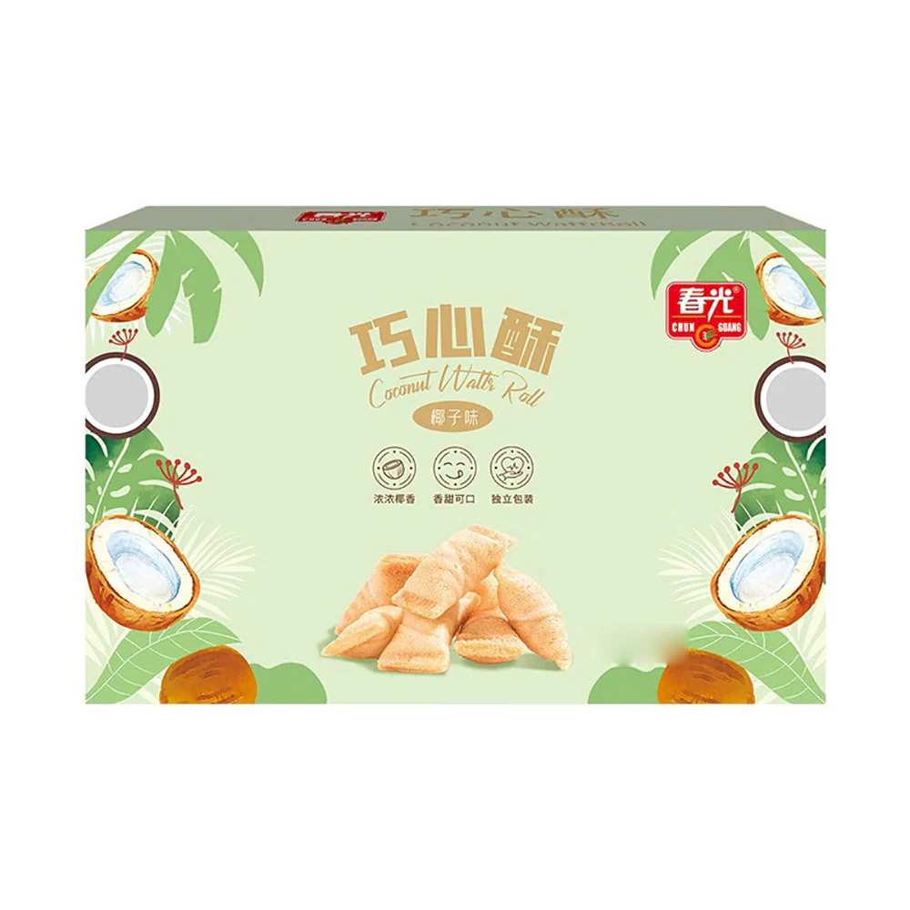 Chunguang Coconut Wafer Roll - 120g - Image 3