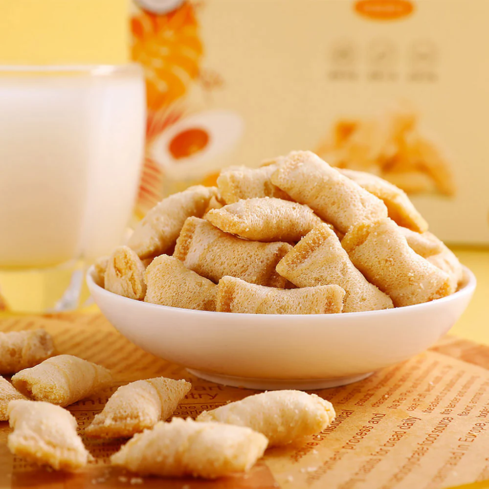 Chunguang Salted Egg Yolk Pastry Rolls - 120g - Image 2