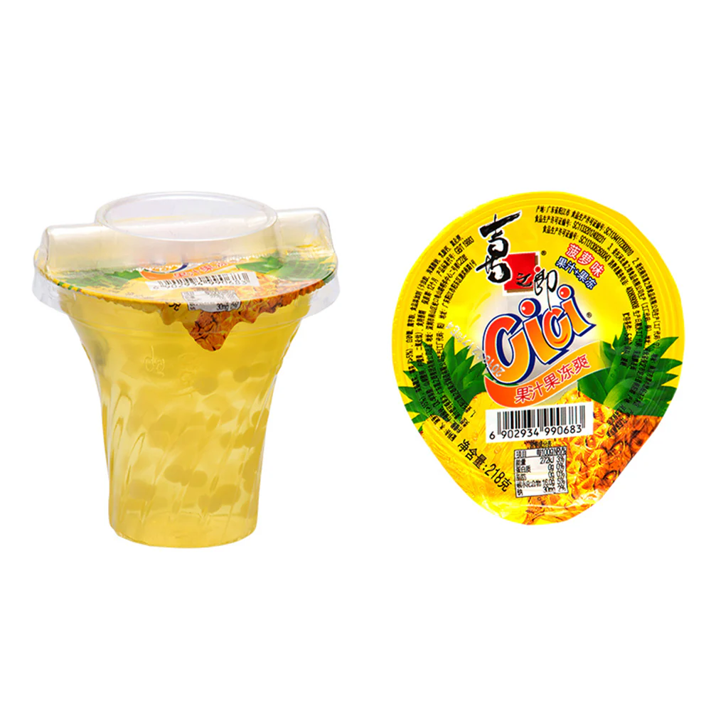 Cici Jelly Pineapple/Apple Flavor - Random Selection - 218g - Image 2