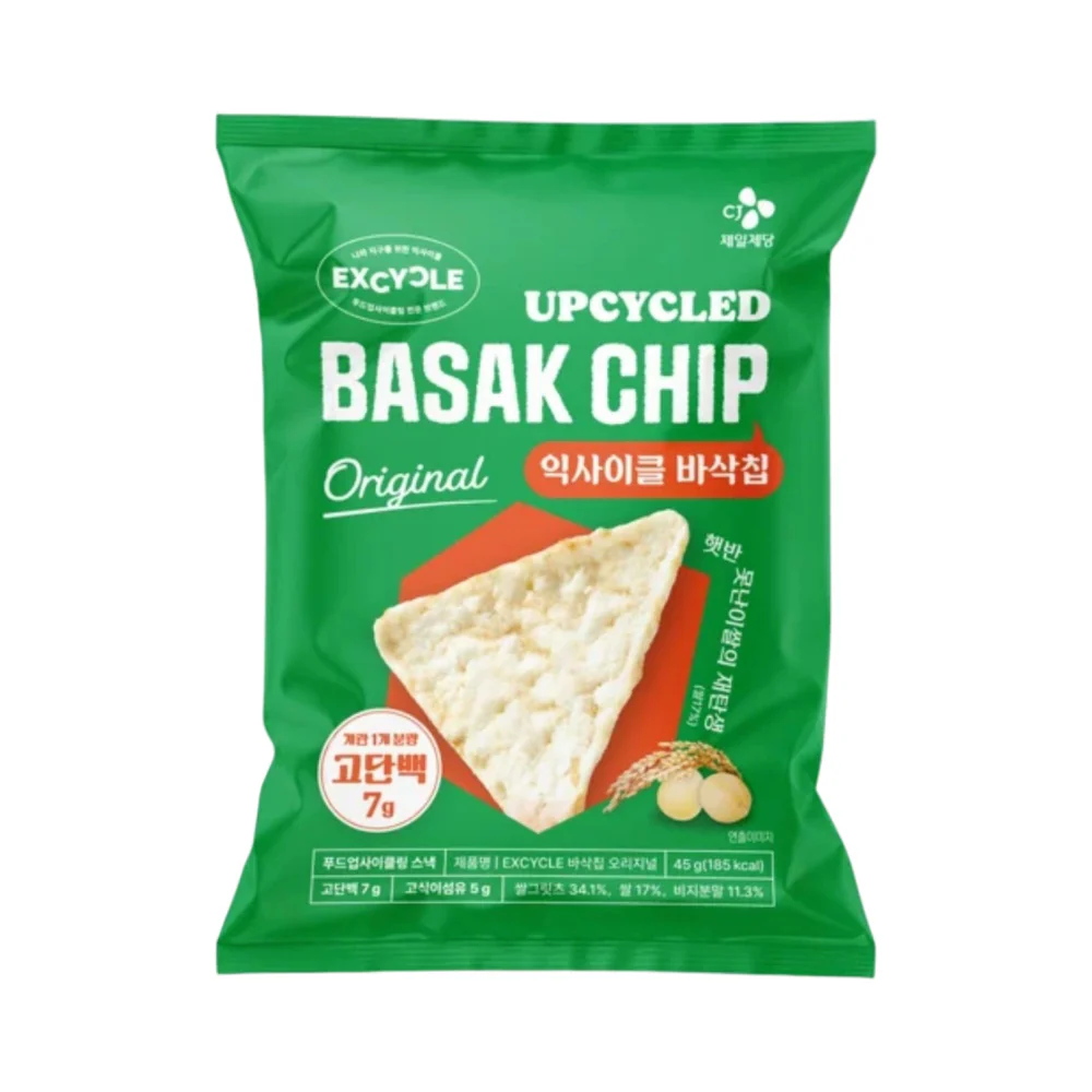 CJ EXCycle Basak Chip Original 45g – Upcycled Rice Chips