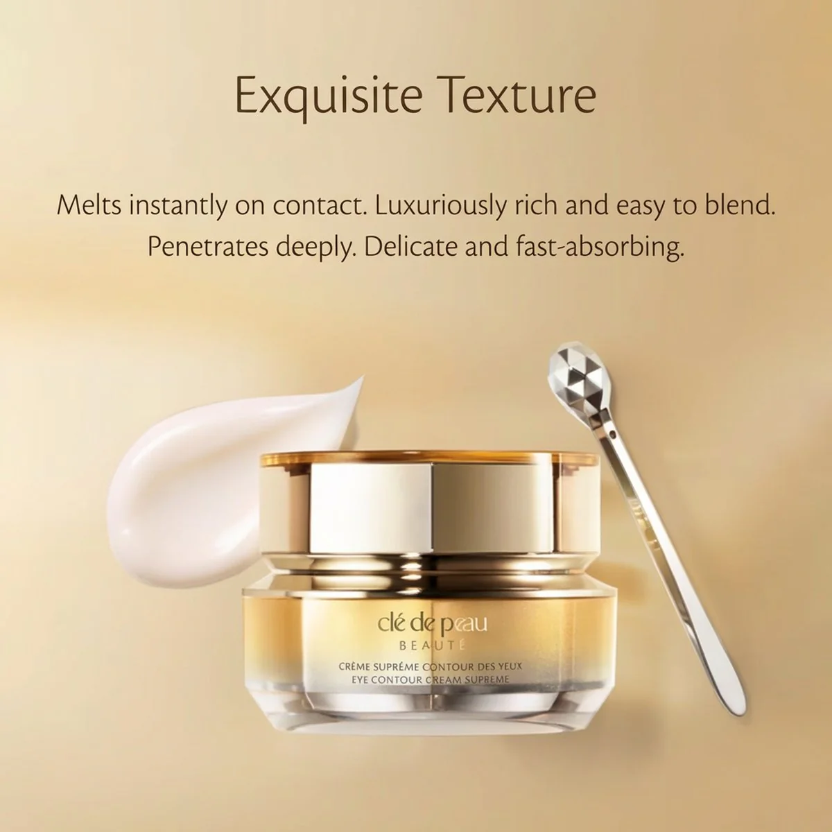 Clé de Peau Beauté Eye Contour Cream Supreme 15ml - 4D Firming & Smoothing Eye Cream - Image 4