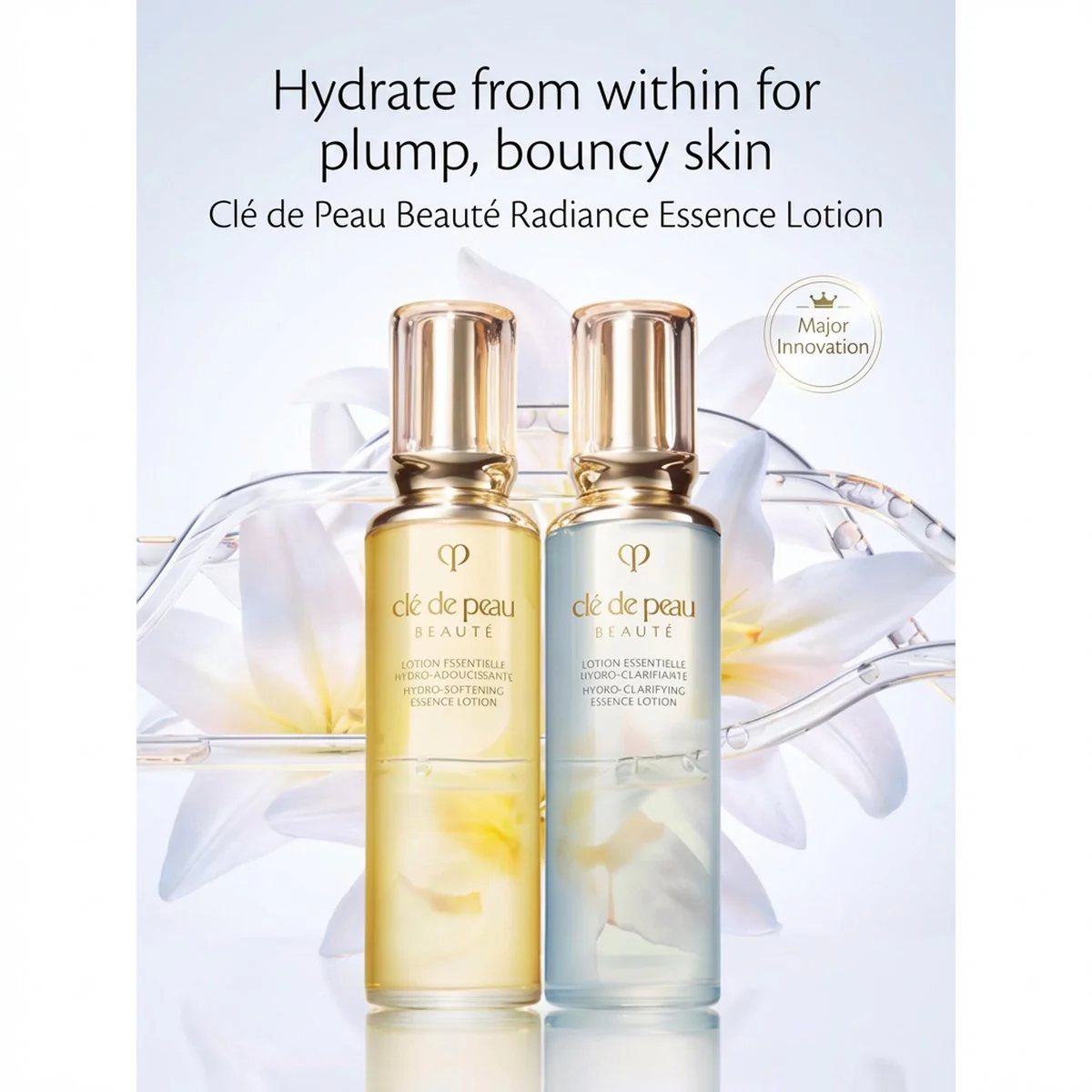 Clé de Peau Beauté Hydro-Softening Essence Lotion (Moist) 170ml - Hydrating Toner - Image 5