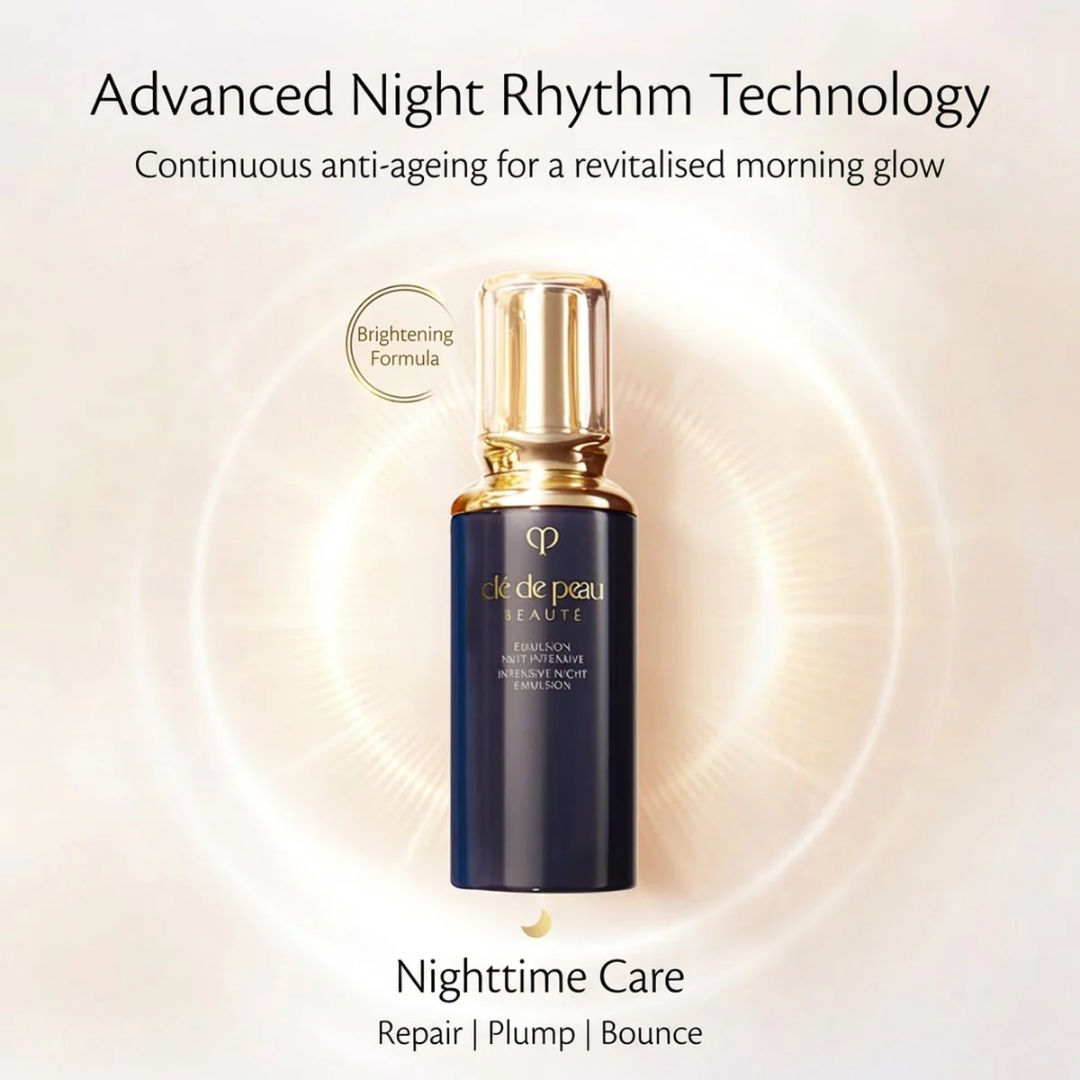 Clé de Peau Beauté Intensive Night Emulsion 125ml (2025 Japan Edition) - Night Moisturizer - Image 2