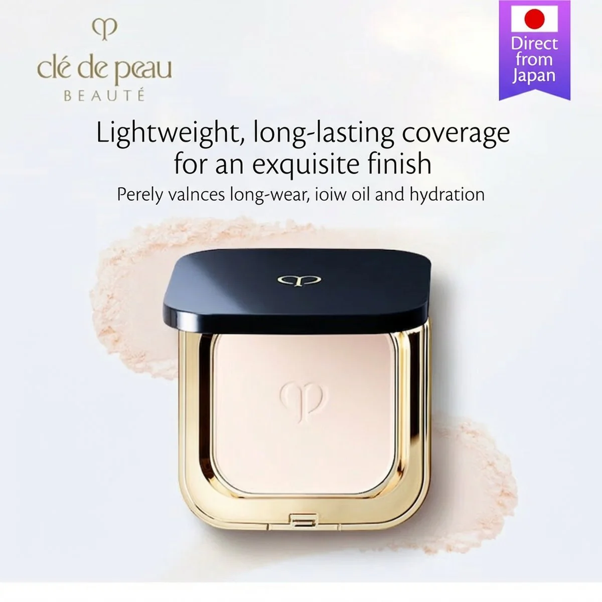 Clé de Peau Beauté Radiant Pressed Powder (Classic Compact, Japan Edition) 5g - Oil-Control Setting Powder