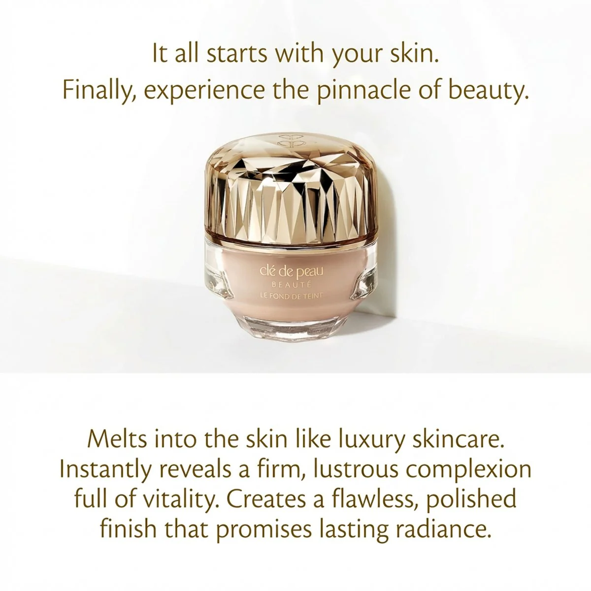 Clé de Peau Beauté The Foundation PO00 30ml - Luminous, Skin-Like Finish - Image 4
