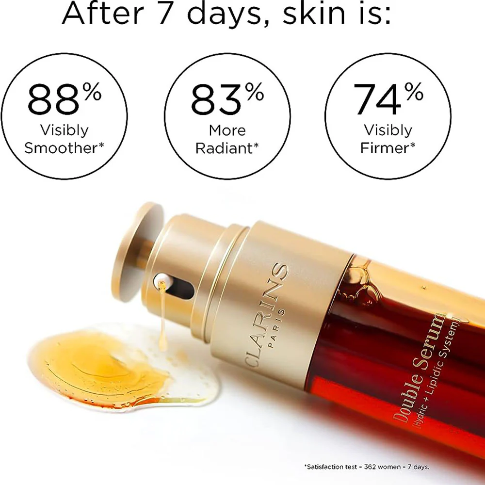 Clarins Double Serum Complete Age Control Concentrate 100ml (Previous Edition) - Image 3