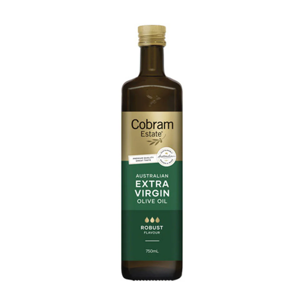 Cobram Estate Australian Extra Virgin Olive Oil - Robust Flavour, 750ml