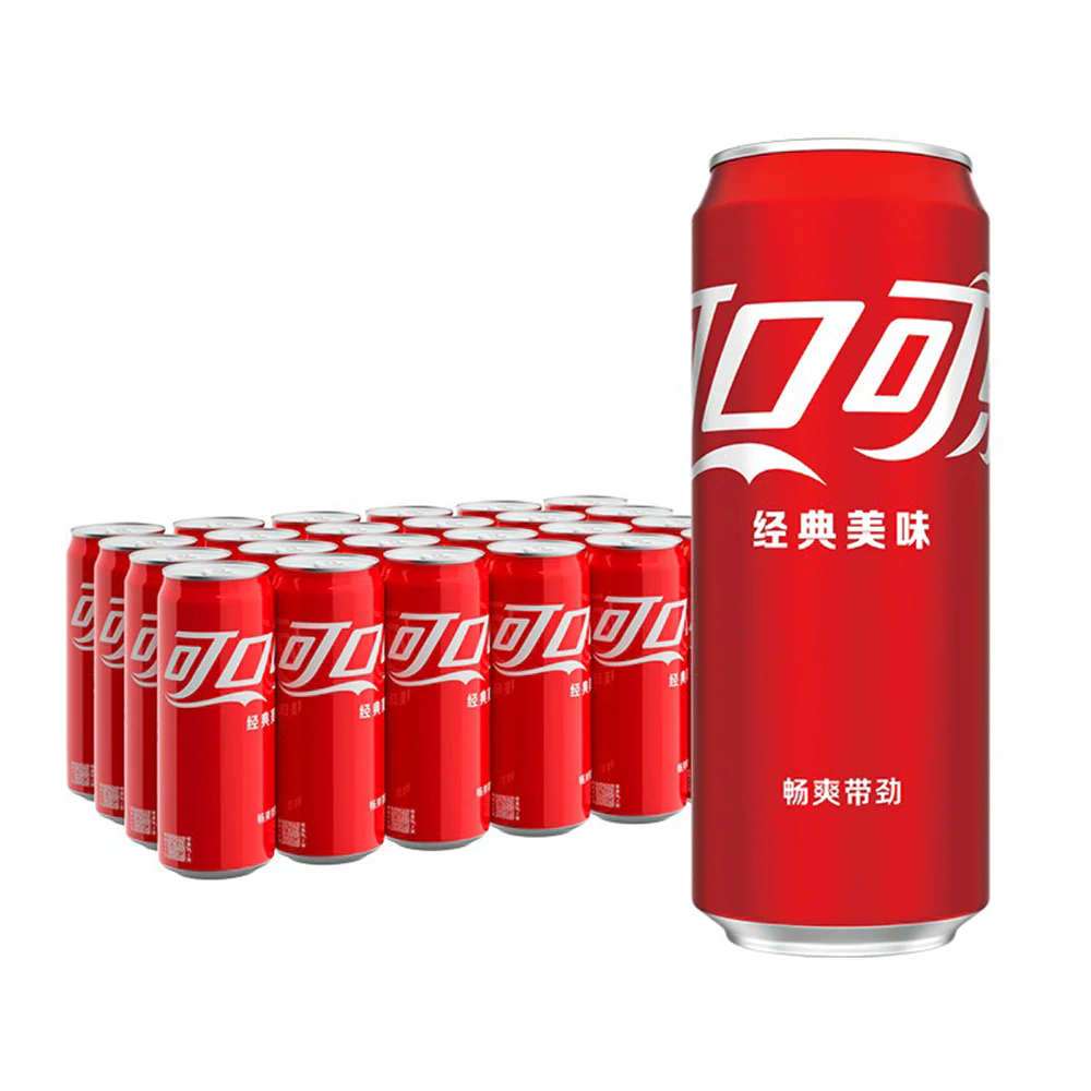 Coca-Cola Modern Can - 330ml x 24 - Chinese Packaging