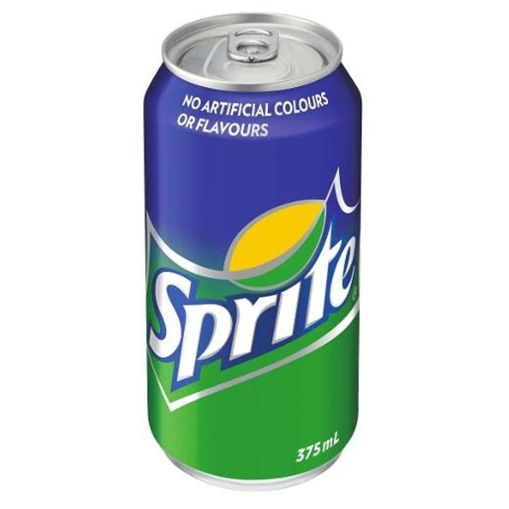 Coca Cola Sprite - 375ml Cans, Pack of 24 - Image 2