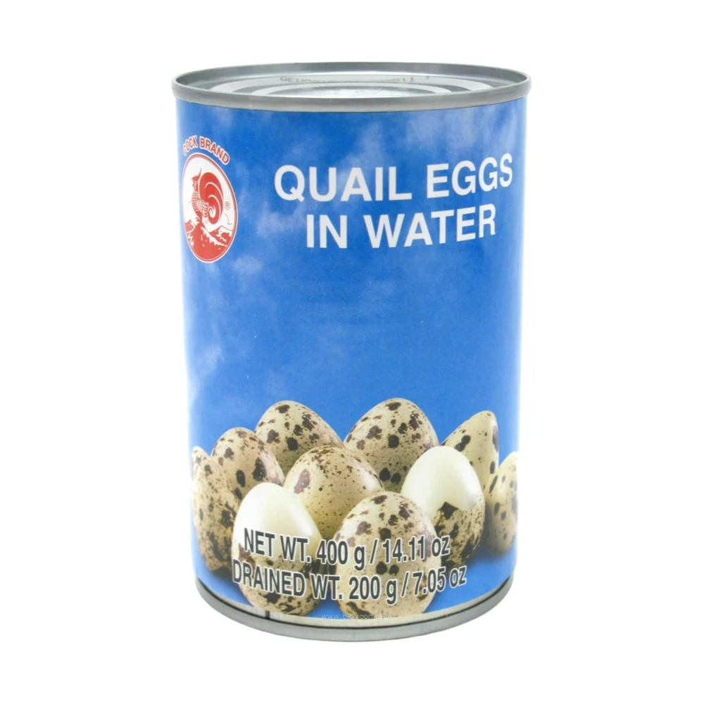 Cock Brand Quail Eggs in Water 400g