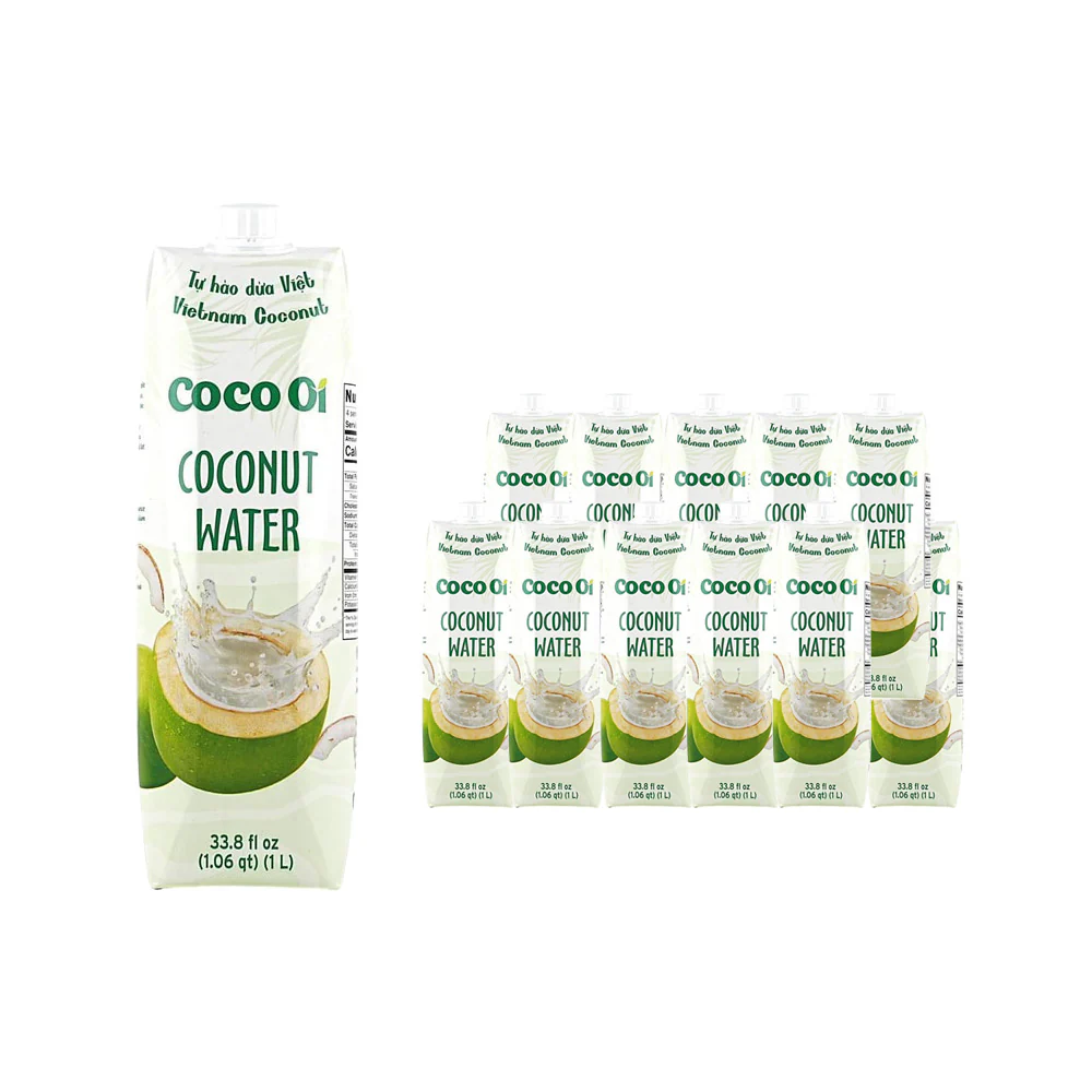 Coco Oi Vietnamese Coconut Water 1L x 12 Pack