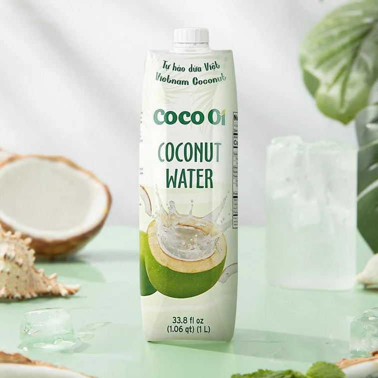 Coco Oi Vietnamese Coconut Water 1L x 12 Pack - Image 2