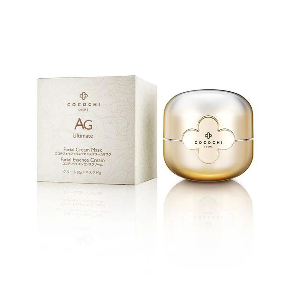 Cocochi Ag Ultimate Anti-Glycation Facial Essence Cream & Mask Set - 20g + 90g - Image 4