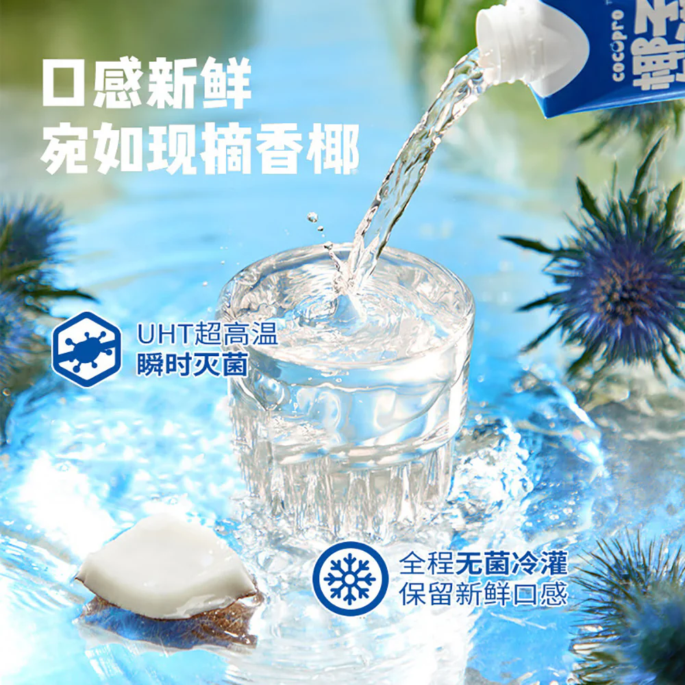 CocoPro 100% Coconut Water - 330ml x 12 Bottles - Image 3