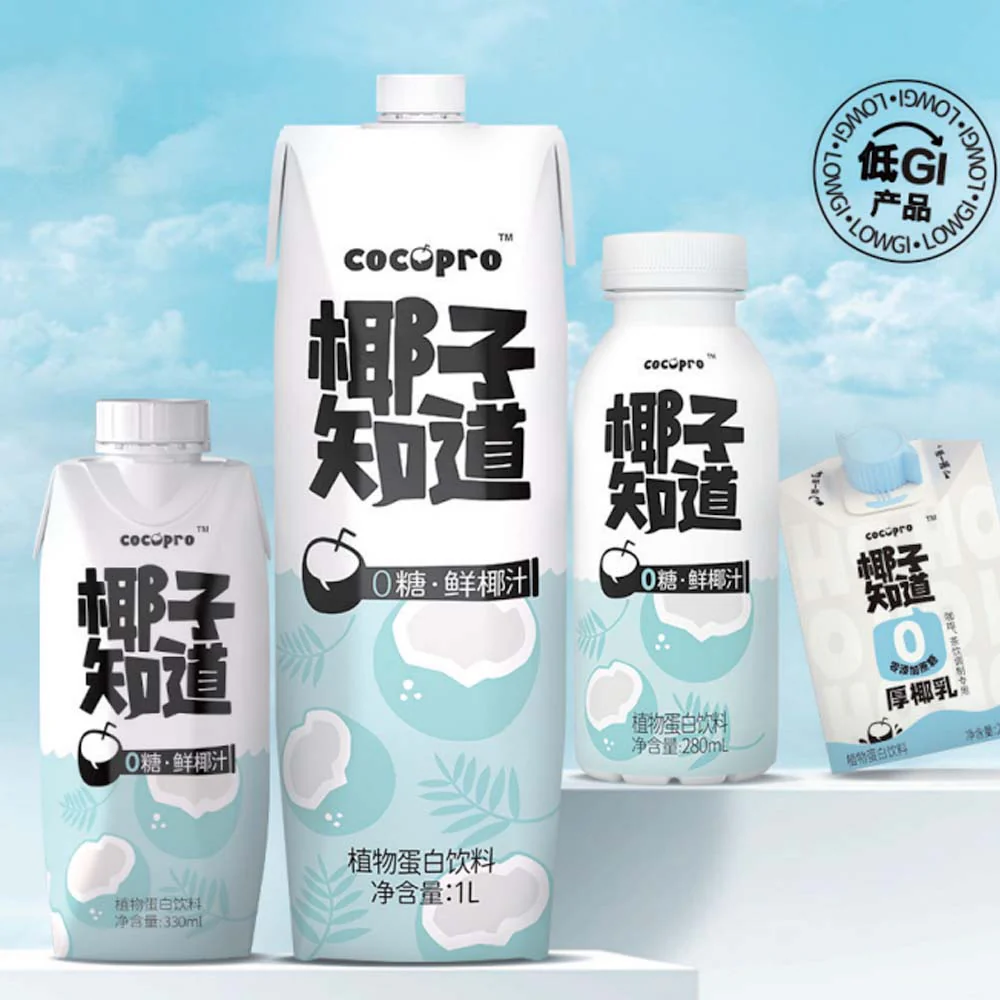 Cocopro Zero Sugar Fresh Coconut Juice - 1L - Image 2