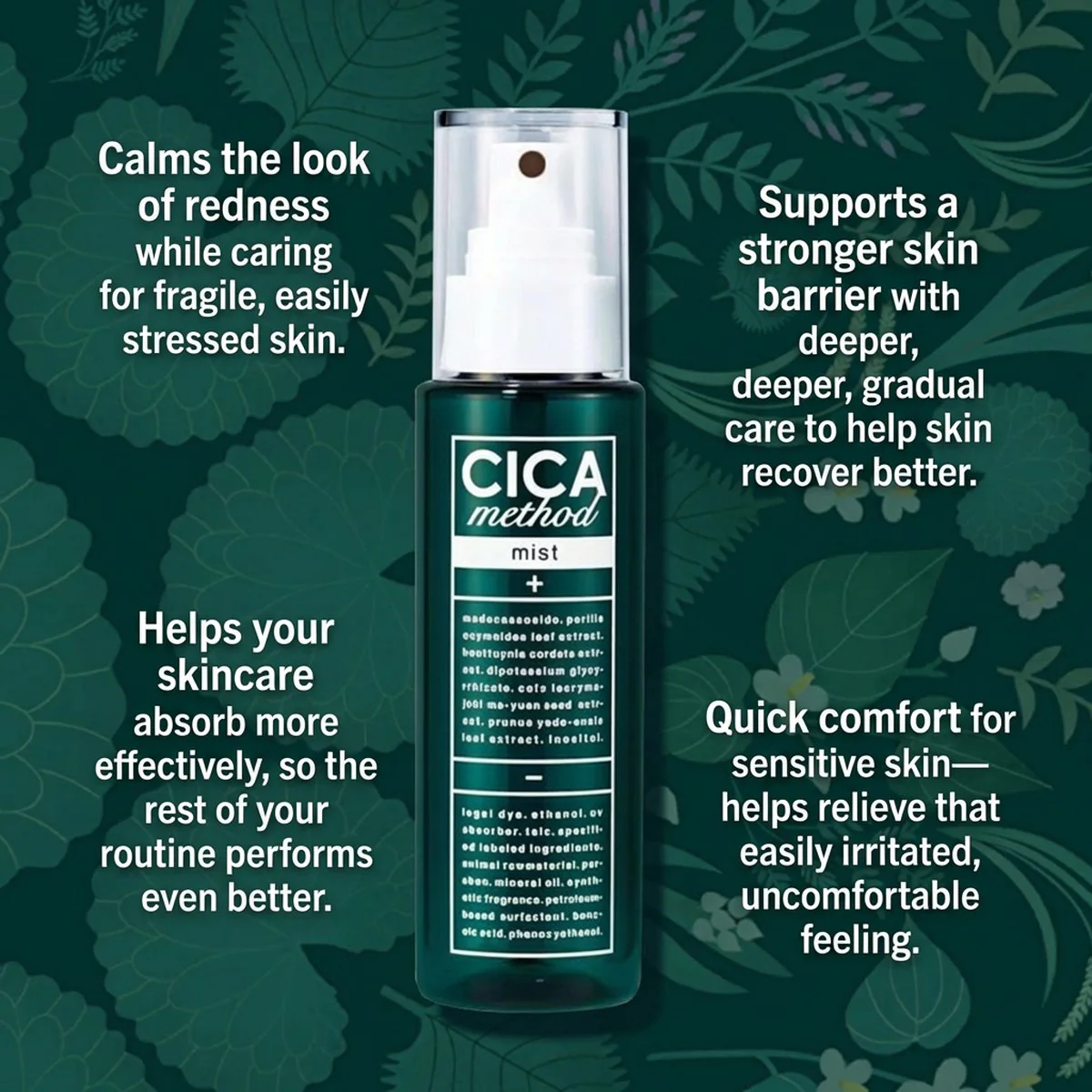 Cogit CICA Method Hydrating Essence Mist 100ml - Image 2