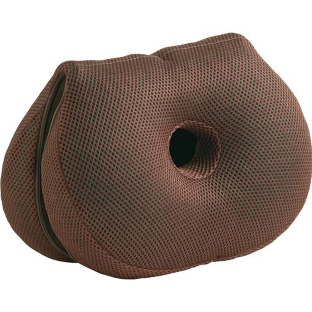 COGIT Figure-8 Gel Seat Cushion - Brown – Ergonomic Hip-Lifting Support for Office & Car - Image 3