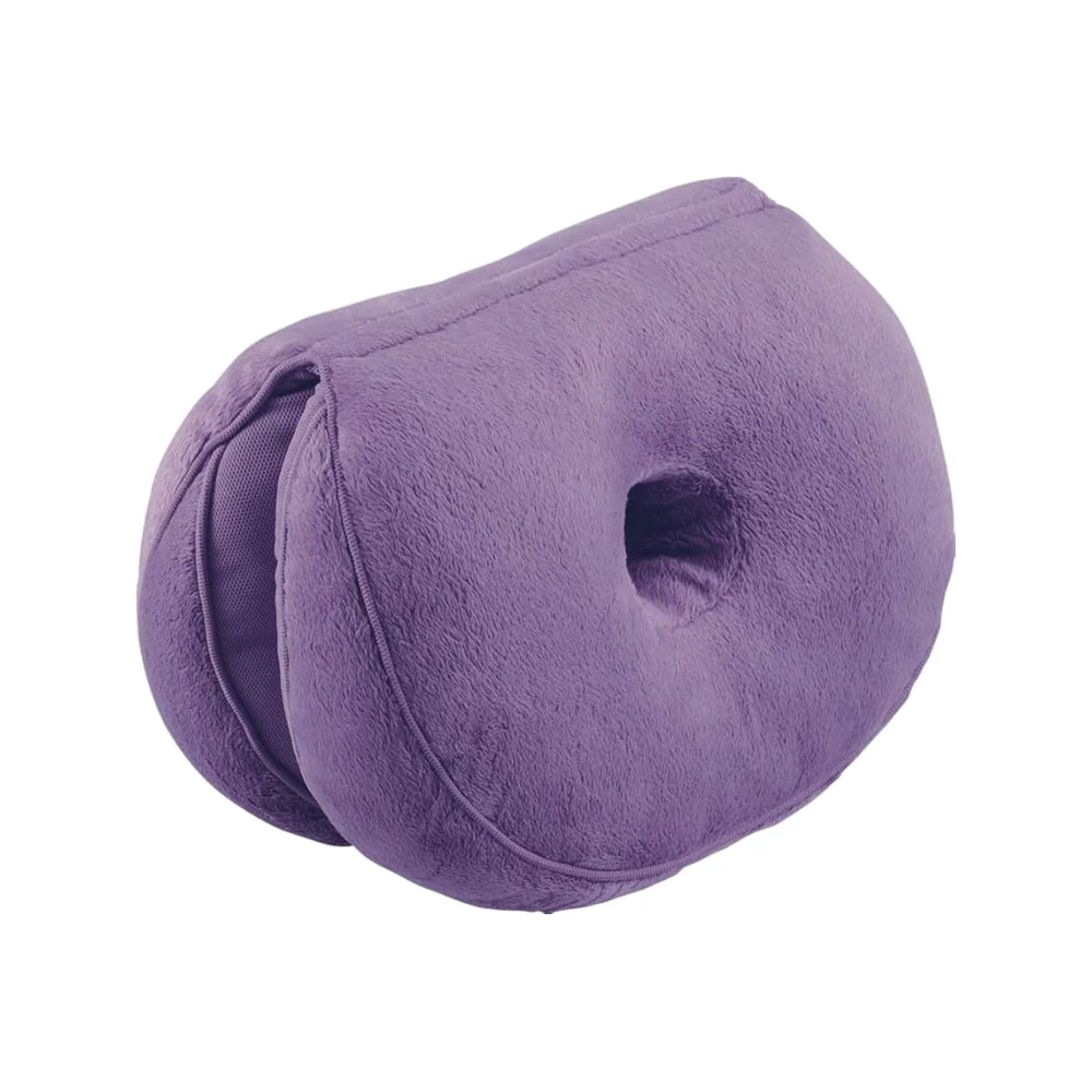 COGIT Velvet Figure-8 Double-Donut Seat Cushion - Purple - Image 2