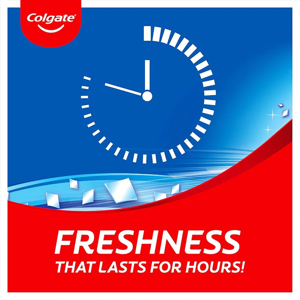 Colgate MaxFresh Cool Mint Toothpaste with Breath Strips 115g - Image 3
