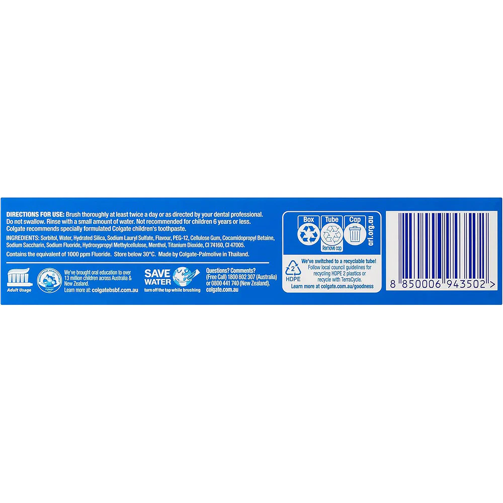 Colgate MaxFresh Cool Mint Toothpaste with Breath Strips 115g - Image 5